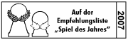 Spiel des Jahres 2007 - Empfehlungsliste