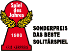 Spiel des Jahres Sonderpreis 1980 - Das beste Solitärspiel Spiel des Jahres Sonderpreis 1980 - Das beste Solitärspiel