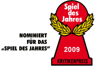 Spiel des Jahres 2009 - Nominierungsliste Spiel des Jahres 2009 - Nominierungsliste