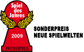 Spiel des Jahres Sonderpreis 2009 - Neue Spielwelten Spiel des Jahres Sonderpreis 2009 - Neue Spielwelten