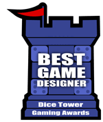 The Dice Tower Award 2008 - Best Game Designer The Dice Tower Award 2008 - Best Game Designer