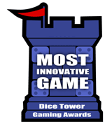 The Dice Tower Award 2009 - Most Innovative Game The Dice Tower Award 2009 - Most Innovative Game